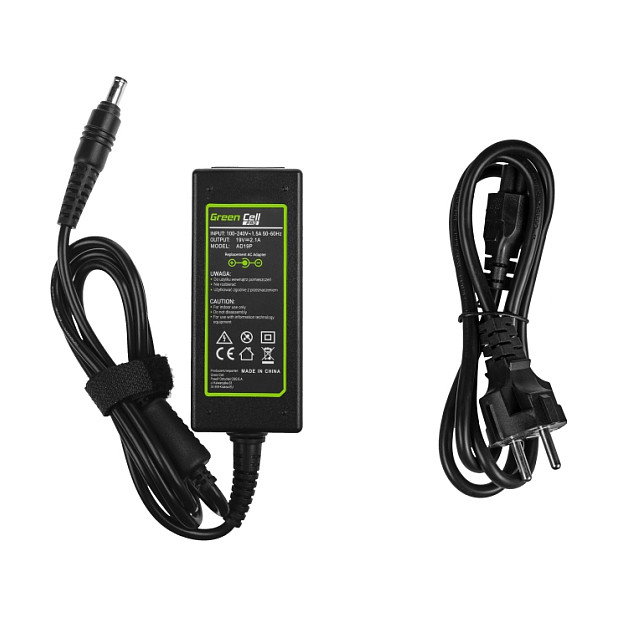 Green Cell Cargador para portátil AD19P 19V 2.1A 40W para Samsung