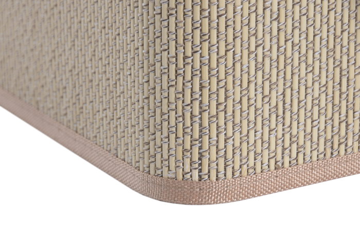 DKD Home Decor Set de 3 Cestas de Bambú Natural 36x26x16 cm