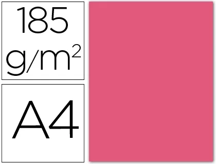 Guarro Cartulina Fucsia 185g DIN A4
