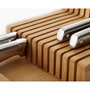 Joseph Joseph DrawerStore Bamboo Organizador de Cuchillos de 2 Niveles Grande
