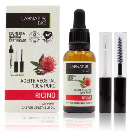 LABNATUR BIO Aceite de Ricino 30ml con Kit Rímel