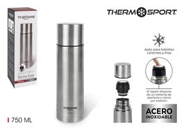 Thermosport Termo Inox 750 Ml Style (8 Unidades)