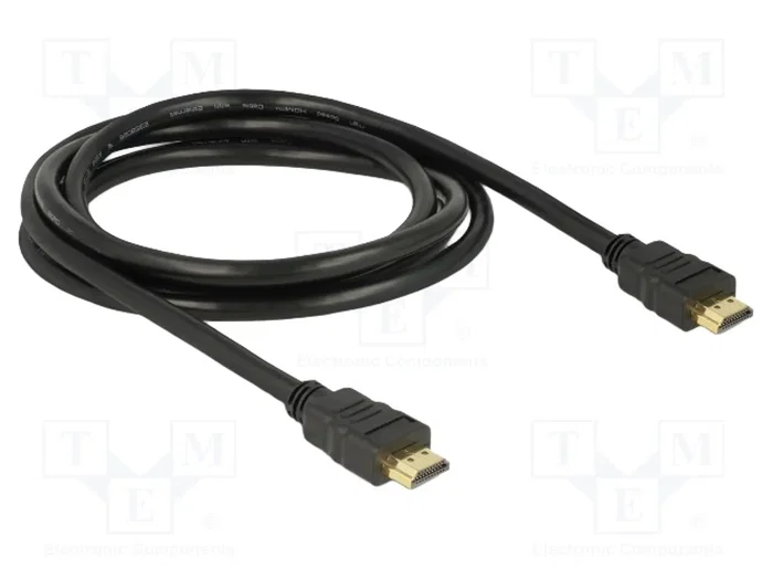 Delock Cable HDMI 1.3 de 1,8 m Negro