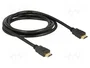 Delock Cable HDMI 1.3 de 1,8 m Negro