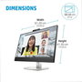 HP E27m G4 Monitor USB-C Conferencia Zoom Certificado 27" (68.6 cm) QHD 2560x1440 IPS 5ms, con Webcam 5MP Pop-Up, Altavoces, Micrófonos Duales y Carga 65W
