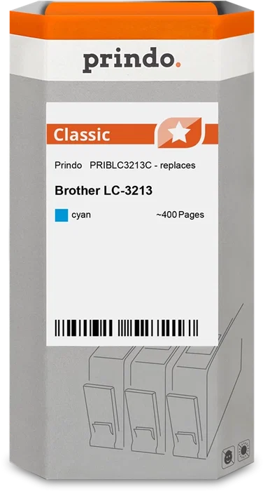 Prindo Cartucho de tinta cian PRIBLC3213C Classic XL Prindo Cartucho de tinta cian PRIBLC3213C Classic XL