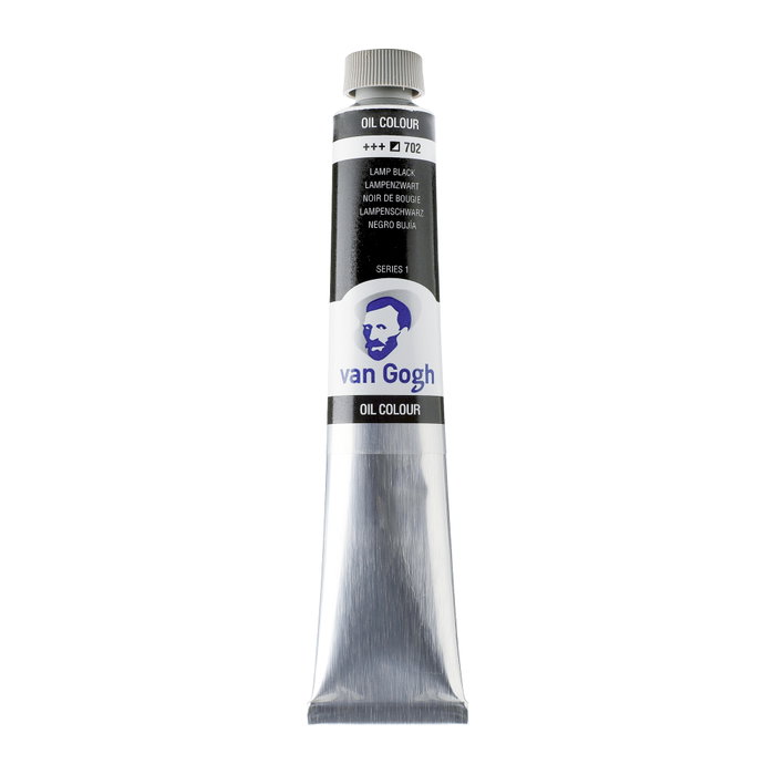 Van Gogh Pintura al óleo Negro Bujía 702 - 60 ml Van Gogh Pintura al óleo Negro Bujía 702 - 60 ml