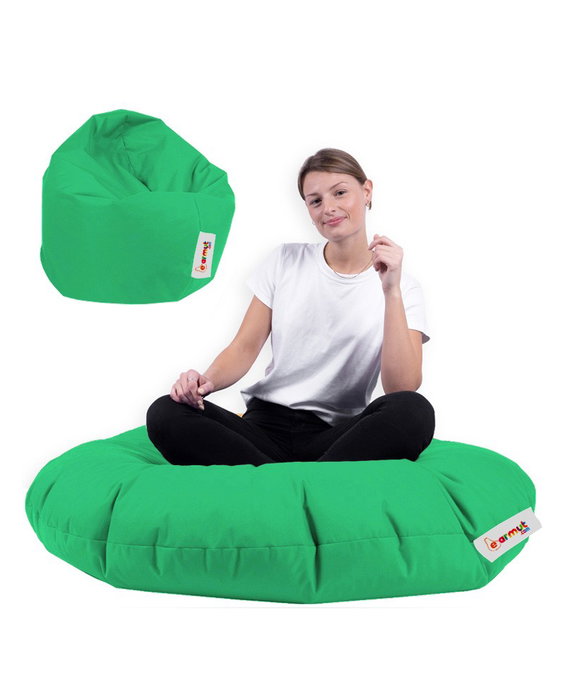Atelier Del Sofa 100 Cushion Pouf Verde Pistacho Impermeable Ø100cm Atelier Del Sofa 100 Cushion Pouf Verde Pistacho Impermeable Ø100cm