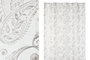 DKD Home Decor Cortina Poliester Cachemire Impreso Multicolor