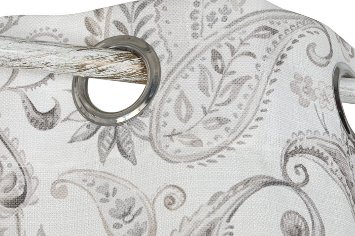 DKD Home Decor Cortina Poliester Cachemire Impreso Multicolor