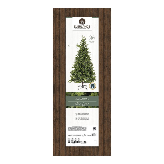 Everlands Árbol de navidad tipo pino Allison Ø127 x 210 cm Everlands Árbol de navidad tipo pino Allison Ø127 x 210 cm