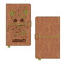 Cerdá Cuaderno Premium Guardians of the Galaxy Groot 12x19.6x1.0 cm Marrón para Niños +3 Años