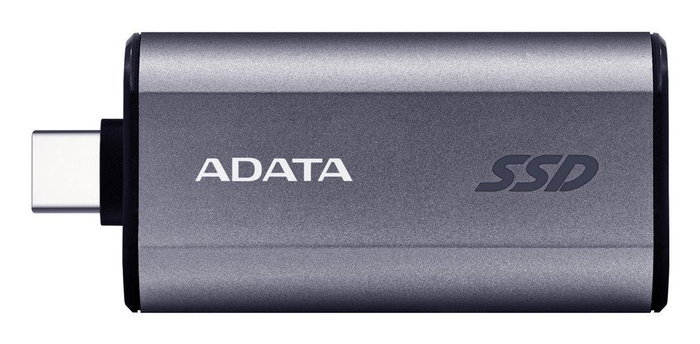 ADATA SC750 Disco SSD Externo 500 GB USB Tipo-C 3.2 Gen 2 Gris - Velocidad Lectura 1050 MB/s, Escritura 1000 MB/s