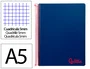 Liderpapel Cuaderno Espiral A5 Micro Wonder Azul Marino 120 Hojas Cuadriculado 5mm