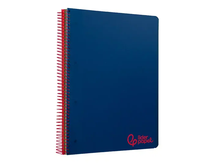 Liderpapel Cuaderno Espiral A5 Micro Wonder Azul Marino 120 Hojas Cuadriculado 5mm