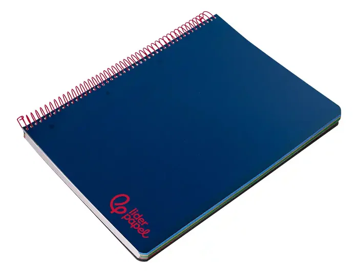 Liderpapel Cuaderno Espiral A5 Micro Wonder Azul Marino 120 Hojas Cuadriculado 5mm