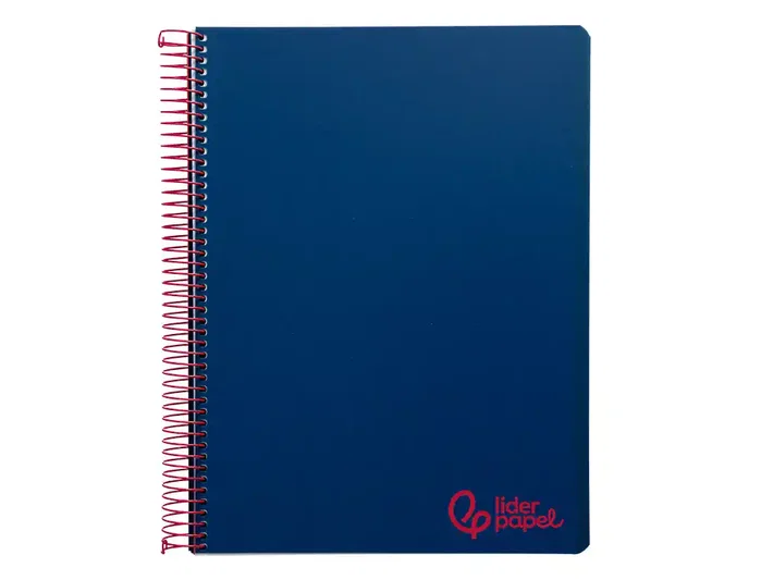 Liderpapel Cuaderno Espiral A5 Micro Wonder Azul Marino 120 Hojas Cuadriculado 5mm