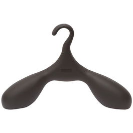 SERVETTO Dino Percha Policarbonato Blando Marrón Para Prendas De Vestir