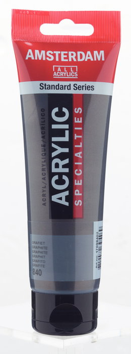 Amsterdam Pintura Acrílica Standard Series Grafito 840 120 ml Amsterdam Pintura Acrílica Standard Series Grafito 840 120 ml