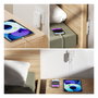 4smarts Netzladegert FlatPlug Slim Dual 45W GaN 2C Blanco