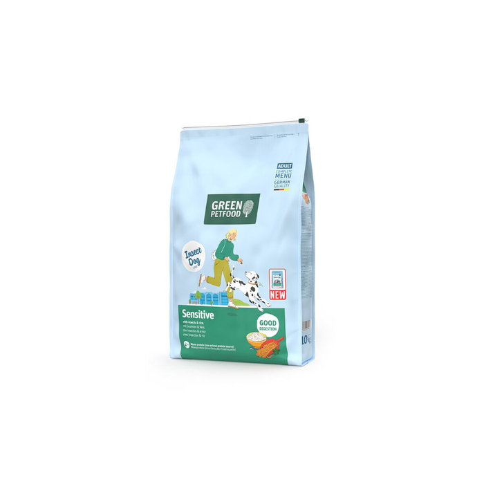 Pienso Green Petfood InsectDog Sensitive 10 kg Arroz
