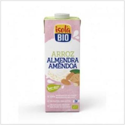 ISOLA Bebida Vegetal de Arroz con Almendra 1Lt 6Uds ISOLA Bebida Vegetal de Arroz con Almendra 1Lt 6Uds