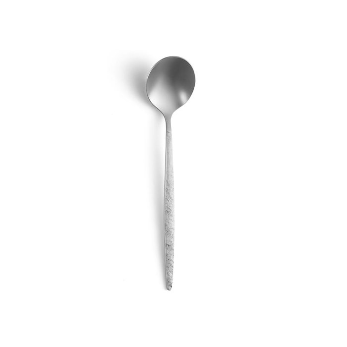 Amefa Juego de 12 Cucharas Medias JUNTOS Acero Rugoso Amefa Juego de 12 Cucharas Medias JUNTOS Acero Rugoso