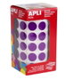 APLI Gomets Circulares Lila 15 mm 2832 uds.