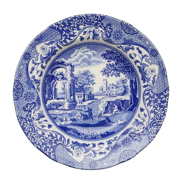 Spode Plato Hondo Blue Italian Diámetro 23 cm (4 Unidades)