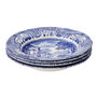 Spode Plato Hondo Blue Italian Diámetro 23 cm (4 Unidades)