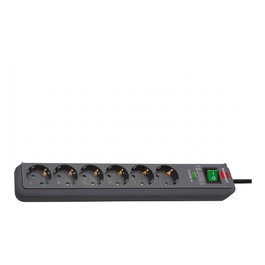Brennenstuhl Protector Sobretensión ECO-Line 6 Tomas 5m 13.5kA Antracita