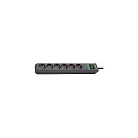 Brennenstuhl Eco-Line Regleta de 6 tomas con protección contra sobretensiones y 5m de cable Brennenstuhl Eco-Line Regleta de 6 tomas con protección contra sobretensiones y 5m de cable