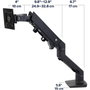 Ergotron HX Series 45-647-224 Brazo para Monitor Negro