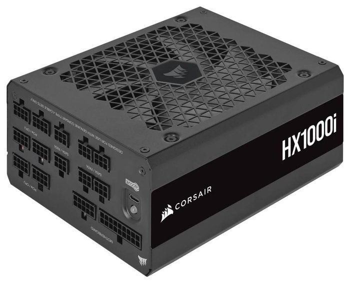 Corsair HX1000i 1000W 80 PLUS Platinum ATX 3.0 Modular Negro