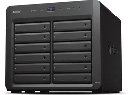 Synology DX1222 Caja para Disco Duro Externo 2.5/3.5 SATA Hot-Swap Negro