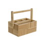 DKD Home Decor Cubertero de Bambú ASA Natural 27x16,5x11,5 cm