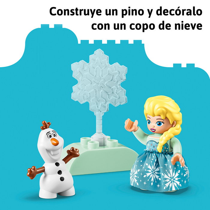 LEGO DUPLO Caja Creativa con Elsa y Olaf Disney Frozen