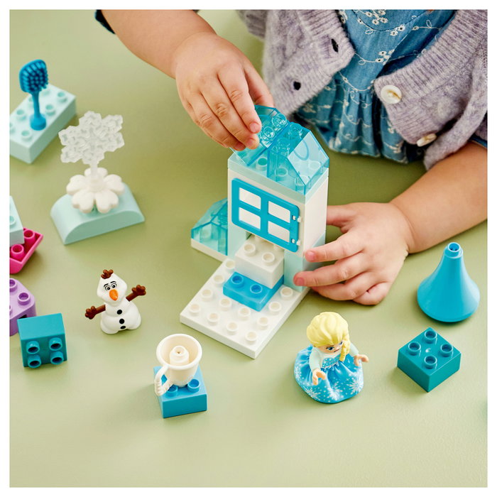 LEGO DUPLO Caja Creativa con Elsa y Olaf Disney Frozen