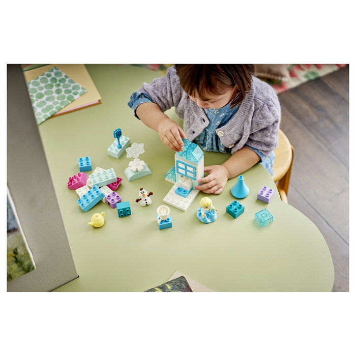 LEGO DUPLO Caja Creativa con Elsa y Olaf Disney Frozen