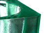 Giftdecor Portavela Cuadrado de Vidrio Reciclado Verde 10.5x10.5x10.5 cm (Set de 6)