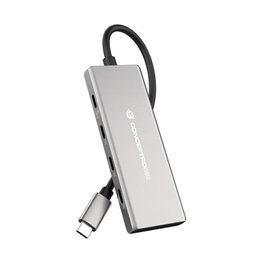 Conceptronic HUBBIES17G Hub USB 3.2 Gen 2 de 7 Puertos (4x USB-C, 3x USB-A) hasta 10 Gbps con Power Delivery 100W