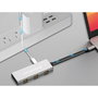 Conceptronic HUBBIES17G Hub USB-C de 7 puertos, 10 Gbps, Gris
