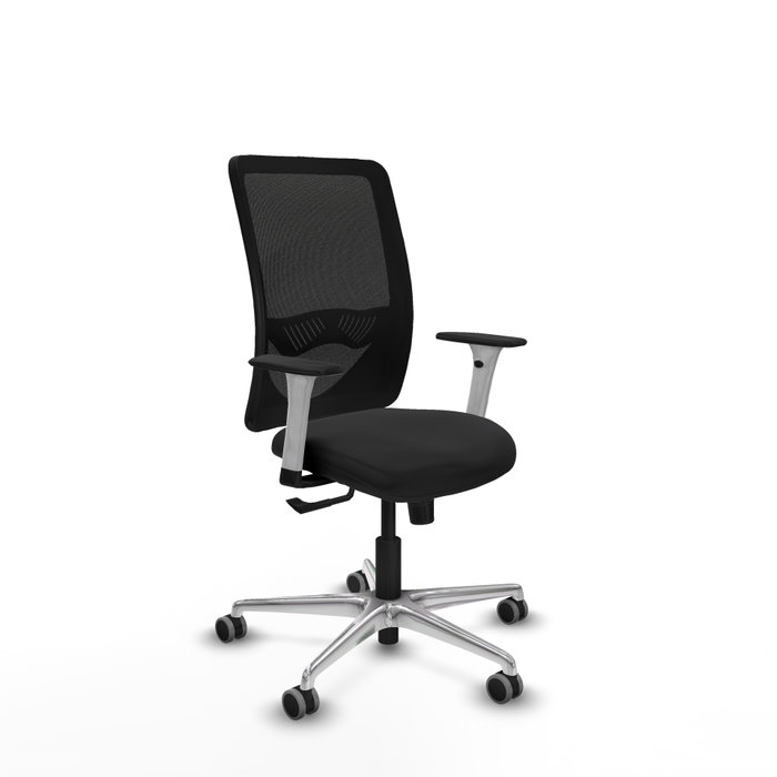 PIQUERAS Y CRESPO Silla de oficina Zulema Negro con Mecanismo Sincro PIQUERAS Y CRESPO Silla de oficina Zulema Negro con Mecanismo Sincro