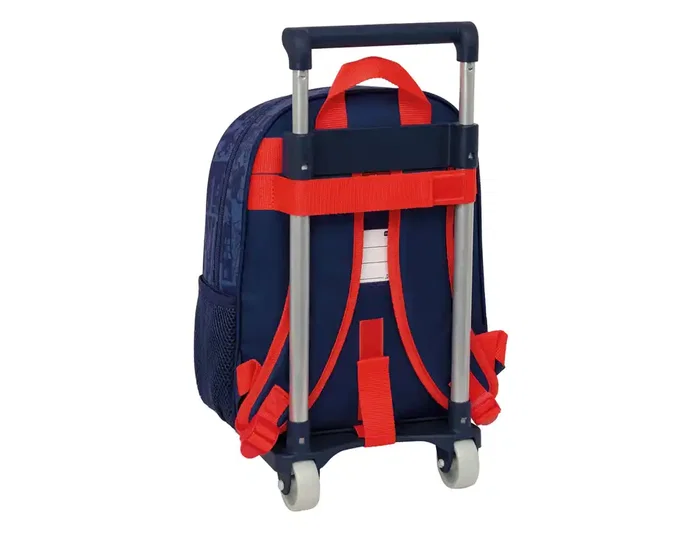Safta Mochila infantil con carro Spiderman, adaptable a carro, 330x270x100 mm