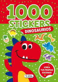 Saldaña, 1000 Stickers Dinosaurios