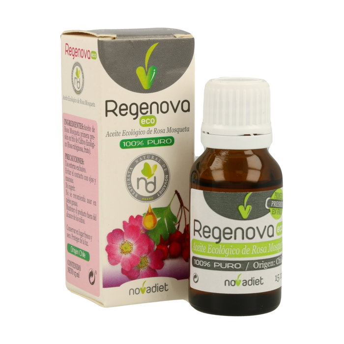 Nova Diet Regenova Eco Aceite de Rosa Mosqueta 15 ml Nova Diet Regenova Eco Aceite de Rosa Mosqueta 15 ml