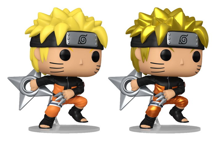 Funko POP! Naruto Uzumaki con Shuriken - Naruto Shippuden