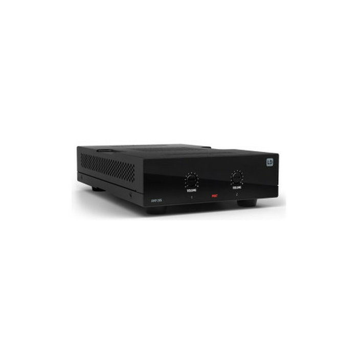LD Systems LDAMP205 Mini Amplificador de Instalación Serie TICA 2x50W 4 Ohm Negro LD Systems LDAMP205 Mini Amplificador de Instalación Serie TICA 2x50W 4 Ohm Negro