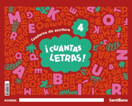 SANTILLANA, Cuántas Letras Nivel 4 (Mis Letras) - Cast Ed25