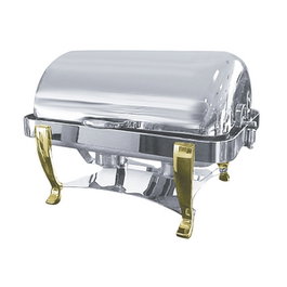 Chafing Dish 1/1 Basic Dorado Plata